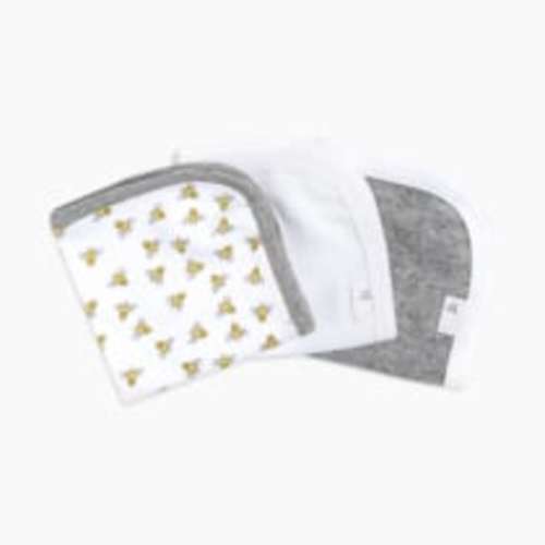 Burt\'s Bees Baby Organic Washcloth (3 Pack) - Cloud Honey Bee