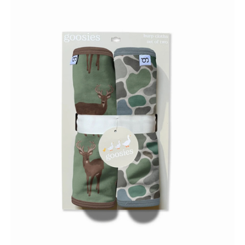 Burp Cloth Set - Deer – Goosies