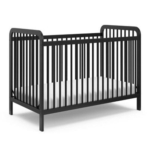 Storkcraft Pasadena 3-in-1 Convertible Crib - Black/driftwood