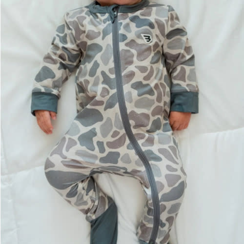 Baby Zip Up - Classic Deer Camo – BURLEBO