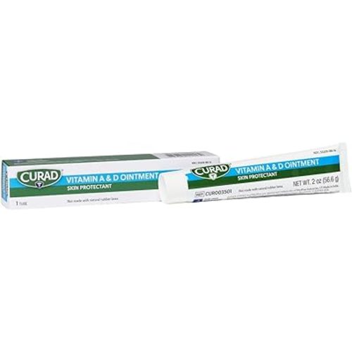 CURAD Vitamin A and D Ointment, 2-Ounce Tube, Case of 12