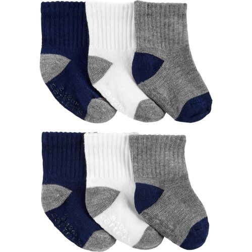 Baby 6-Pack Crew Socks - Carter's | Carter's