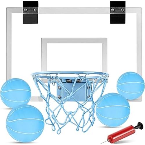 ropoda Indoor Basketball Hoop-Glow in the Dark, Mini Basketball Hoop