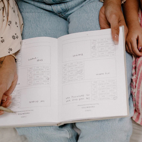 Childhood, A History Baby Book