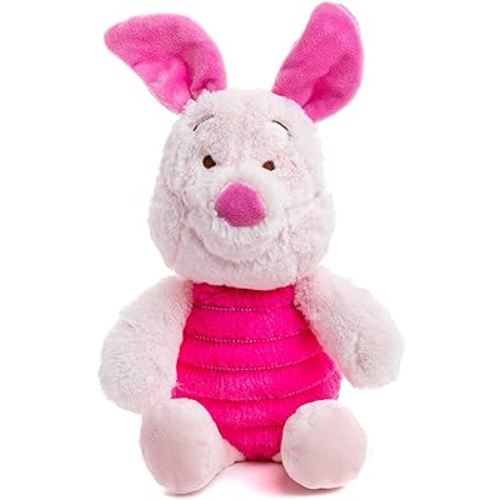 KIDS PREFERRED Baby Winnie The Pooh and Friends Stuffed Animal with Jingle and Crinkle, Piglet 14” 9 inch (Pack of 1)