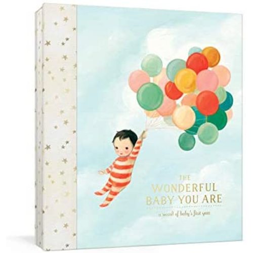 The Wonderful Baby You Are: A Record of Baby's First Year: Baby Memory Book with Milestone Stickers and Pockets