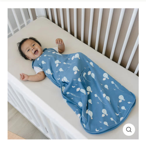 4 Season® Ultimate Baby Sleep Bag, Merino Wool & Organic Cotton, Hot Air Balloon