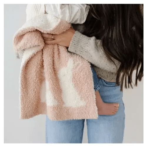 Brands We Love Double Layer Bamboni Blanket in Bunny by Janie and Jack