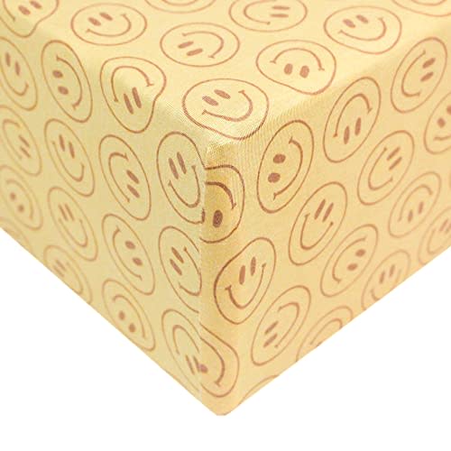 Copper Pearl Premium Knit Baby Crib Sheets for Boys and Girls Breathable and Soft, Fitted Crib Sheets for Standard Baby Mattresses, Crib Sheet for Baby Registry or Shower Gift, Vance