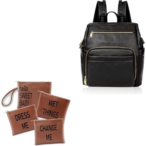 Diaper Bag Backpack Leather Diaper Bag Backpack Baby Bag Diaper Bag Organizing Pouches,Leather Diaper Bag Organizer