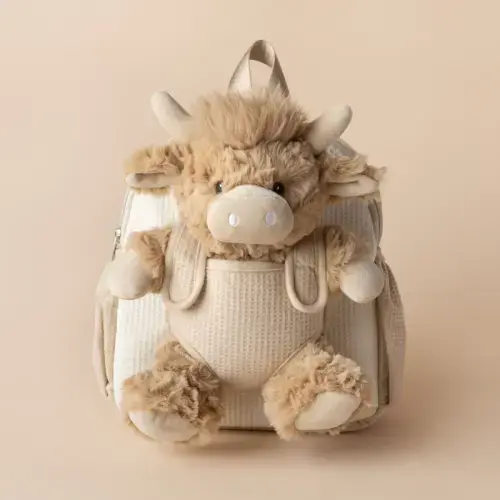 Moonkie Hug & Go™ Logan the Highland Cow