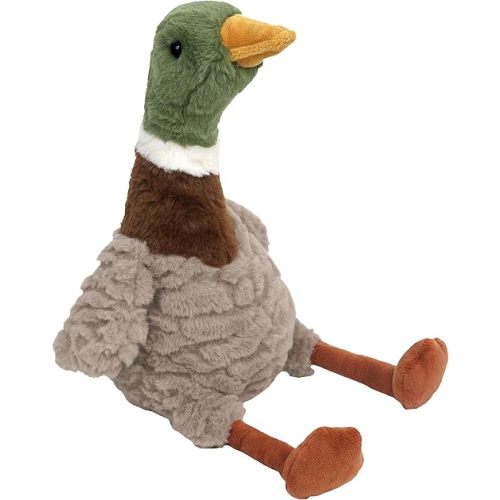 MON AMI River Mallard Duck 13-Inch Stuffed Animal for Boys & Girls | Soft Duck Plush Toy | Farmyard Playtime Companion | Nursery Décor | Gift for All Ages