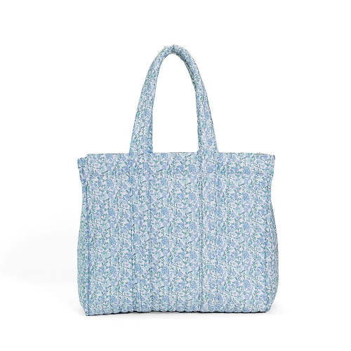 Quilted Go Go Tote Hamptons Floral by TRVL Design | Lila & Hayes