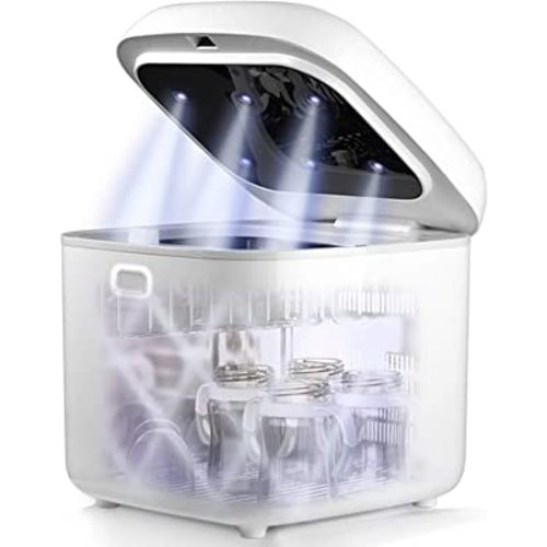 BOLOLO UV-C Baby Sterilizer and Dryer | Drying and Ready to go Storage | Bottle sanitizer with UVC LED | No Ozone UV LED