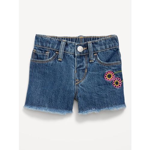 Frayed-Hem Jean Shorts for Baby