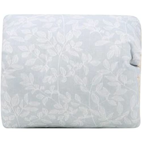 TEUOPIOE 1Pc Baby Nursing Arm Breastfeeding Pillow Soft Cotton Bottle Feeding Pillows for Newborn(Grey Leaflet)
