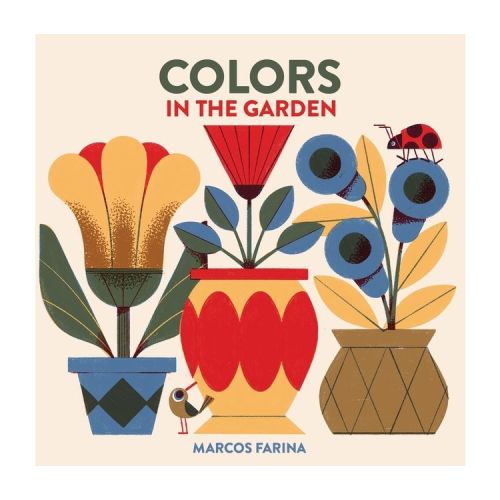 Babylink: Colors in the Garden - by Marcos Farina (Board Book)