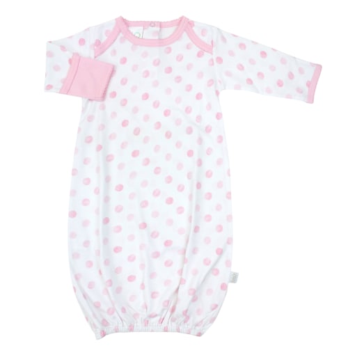 Pima Overlap Shoulder Gown