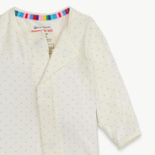 pin dot cream modal magnetic parent favorite footie – Magnetic Me