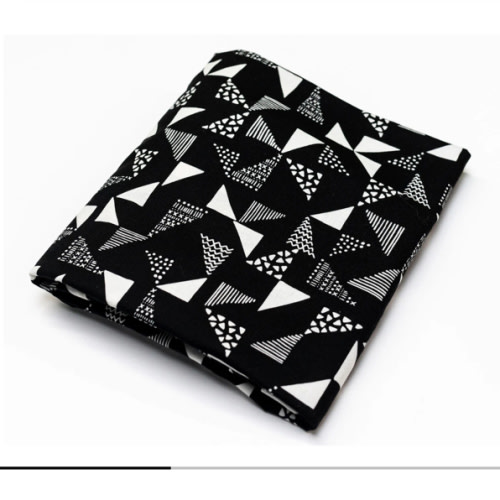 OLLI+LIME | Pinwheels Fitted Crib Sheet | Modern Black and White Crib – Olli+Lime