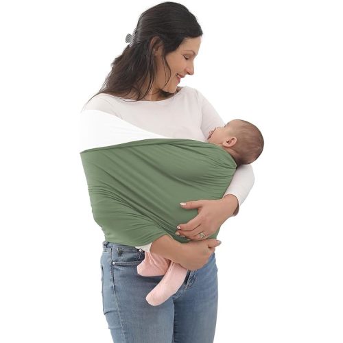 Baby Wrap Carrier, Reversible Bonding Comforter, Soft & Stretchy Baby and Infant Sling, Perfect Baby Carrier Wrap Sling for Newborn and Infant up to 35 lbs.