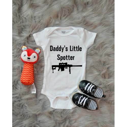 Daddy's Little Spotter Onesie/toddler Shirt - Etsy