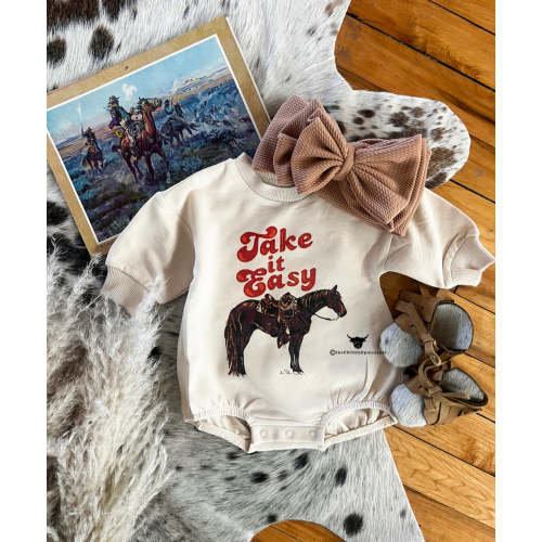 Take It Easy Bubble Romper – theFRINGEDpineapple