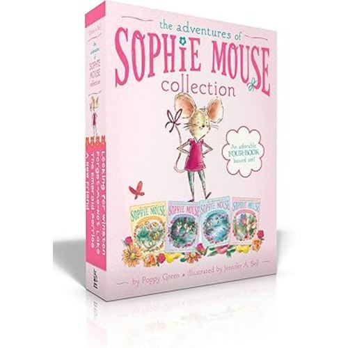 The Adventures of Sophie Mouse Collection (Boxed Set): A New Friend; The Emerald Berries; Forget-Me-Not Lake; Looking for Winston