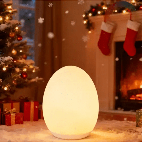 Portable Egg Night Light for Kids Babies Rechargeable Tap Light - TikTok Shop