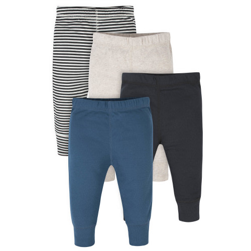 Onesies Brand Baby Boy Pants, 4-Pack, Sizes Newborn-12 Months
