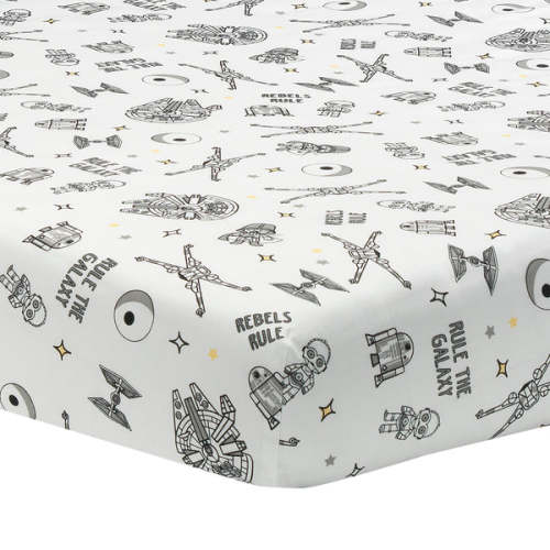 Star Wars Signature Rebels Rule Cotton Fitted Crib/Toddler Sheet – Lambs & Ivy
