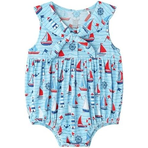 Baby Girl Bodysuit Toddler Infant Sleeveless Snap Clothes Girls Summer Outfit Jumpsuit Bamboo Viscose