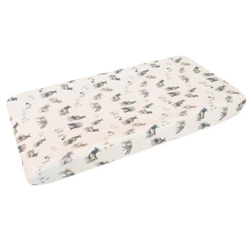 Premium Knit Diaper Changing Pad Cover - Cody