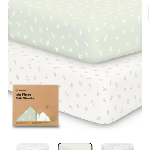 Isla Fitted Crib Sheets