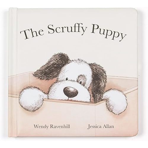 Jellycat The Scruffy Puppy, 9 inches x 9 inches Board book – January 1, 2018