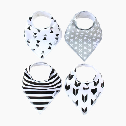 Copper Pearl 4 pack Bandana Bib Set - Shade