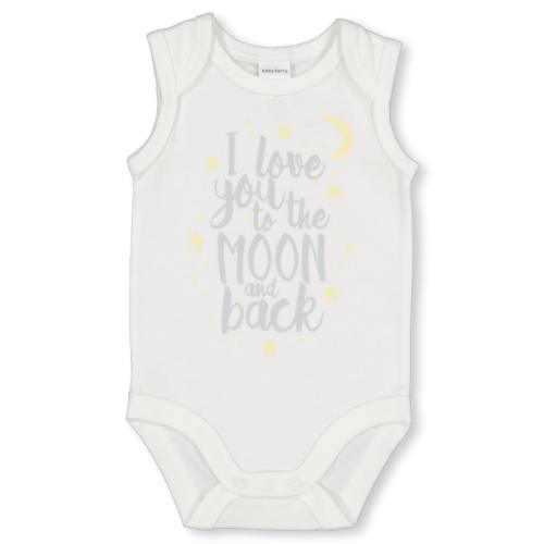Off White Baby Cotton Sleeveless Bodysuit | Best&Less™ Online