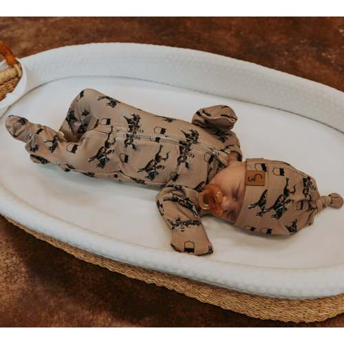 Rodeo Broncs Footed Jammies – Cowkid Clothing Company