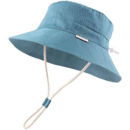 Bamery Baby Toddler Girls Bucket Hat Newborn Sun Hats for Boys Classic Infant Summer UV Protection Hats Kids Beach Cap
