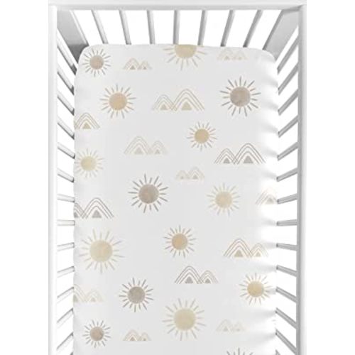 Desert Sun Sweet Jojo Designs + BreathableBaby Mesh Crib Liner