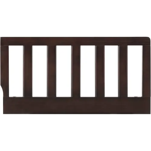 Oxford Baby Nolan/North Bay Crib to Toddler Bed Guard Rail Conversion Kit, Espresso Brown, GreenGuard Gold Certified