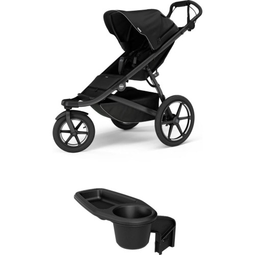 Thule Urban Glide 3 All Terrain Stroller Bundle, Black