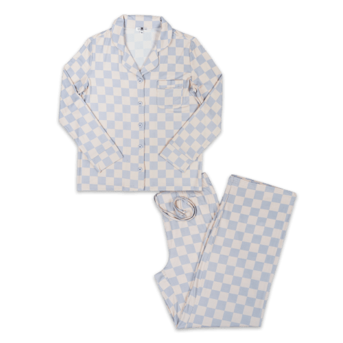 Womens PJ's Long Sleeve (Checkered) – Snuggle & Slumber