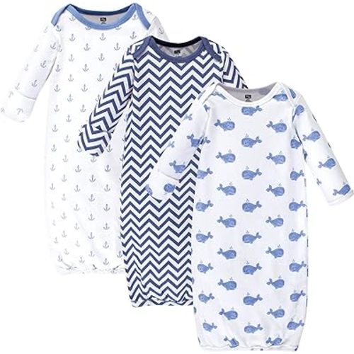 Hudson Baby baby-girls Cotton Gowns