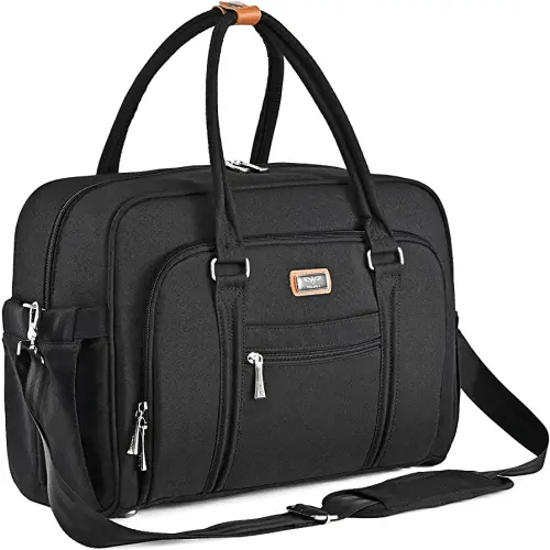 Diaper Bag Tote, WELAVILA Large Convertible Baby Bags with Changing Pad & Insulated Pockets