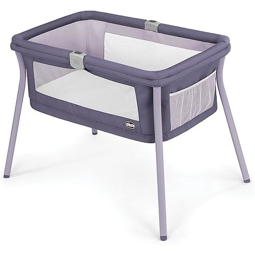 Chicco LullaGo Portable Bassinet, Iris