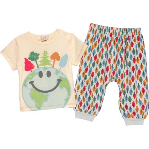 PEEK Infant Boys Plant a Tree T-Shirt and Pants Set - Short Sleeve - Save 68%