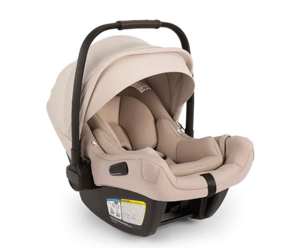 Shop Nuna PIPA Aire Infant Car Seat + Pipa Series Base - Biscotti - Li'l Baby Sprouts