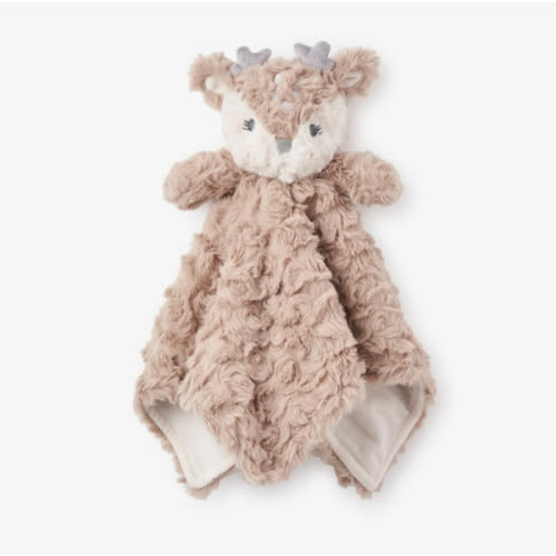 Plush Fawn Baby Security Blanket – Elegant Baby