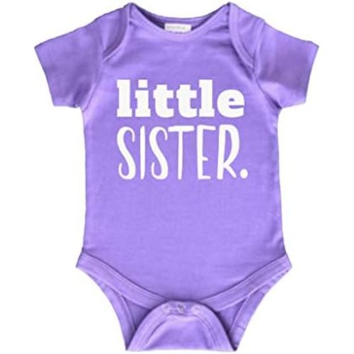 Unordinary Toddler little sister newborn outfit baby coming home bodysuit girl rompers gift clothes